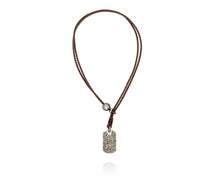 4.3ct Diamond Dog Tag Necklace
