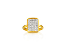 Large Rectangle Ring - Vincent Peach Fine Jewelry
