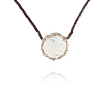 2.9ct Diamond Freshwater Pearl Necklace