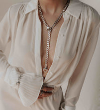 Chain Slider Necklace - Vincent Peach Fine Jewelry
