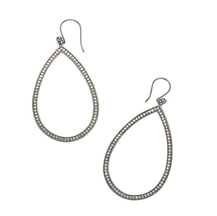 Diamond Teardrop Earrings - Vincent Peach Fine Jewelry
