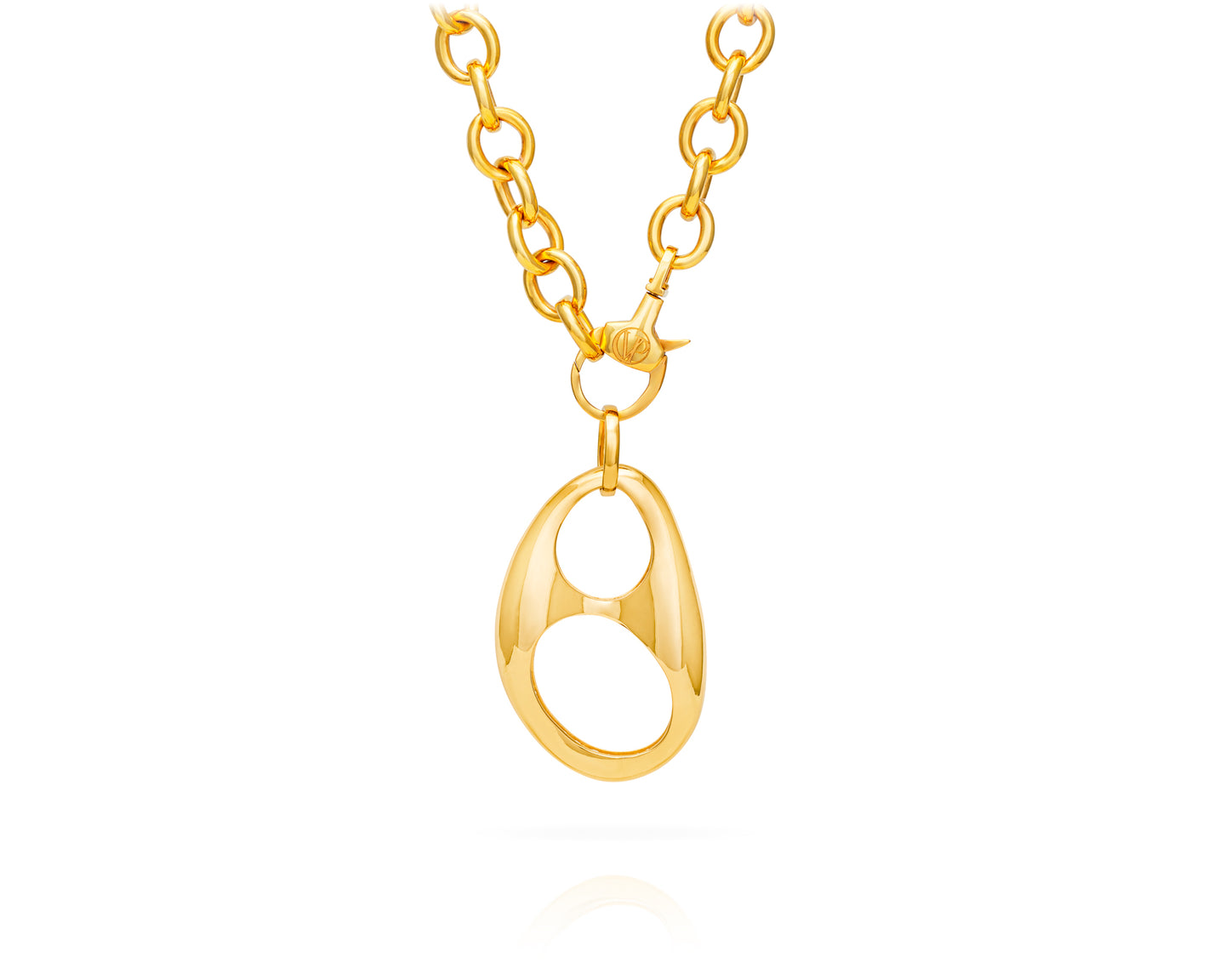 Gold Dorado Pendant Necklace