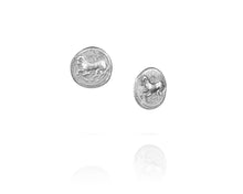 Trojan Coin Earrings