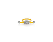 Cheval Diamond Ring | Gold