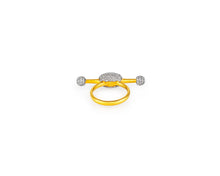 Cheval Diamond Ring | Gold