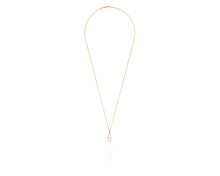 Small Diamond Kingston Charm Necklace | Gold