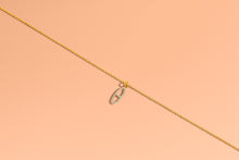 Small Diamond Kingston Charm Necklace | Gold - Vincent Peach Fine Jewelry