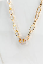 Paperclip Anchor Chain | Gold Diamond - Vincent Peach Fine Jewelry