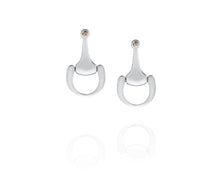 Small Equestrian Bit Earrings | Sterling Silver - Vincent Peach Fine Jewelry
