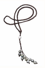 Eternity Necklace, Tahitian and Freshwater Pearl Combo - Hottest Designer Pearl and Leather Jewelry | VINCENT PEACH
 - 2