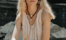 White South Sea Gold Drop Necklace - Vincent Peach Fine Jewelry