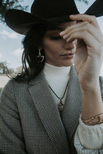 Medium Equestrian Bit Earrings | Gold - Vincent Peach Fine Jewelry