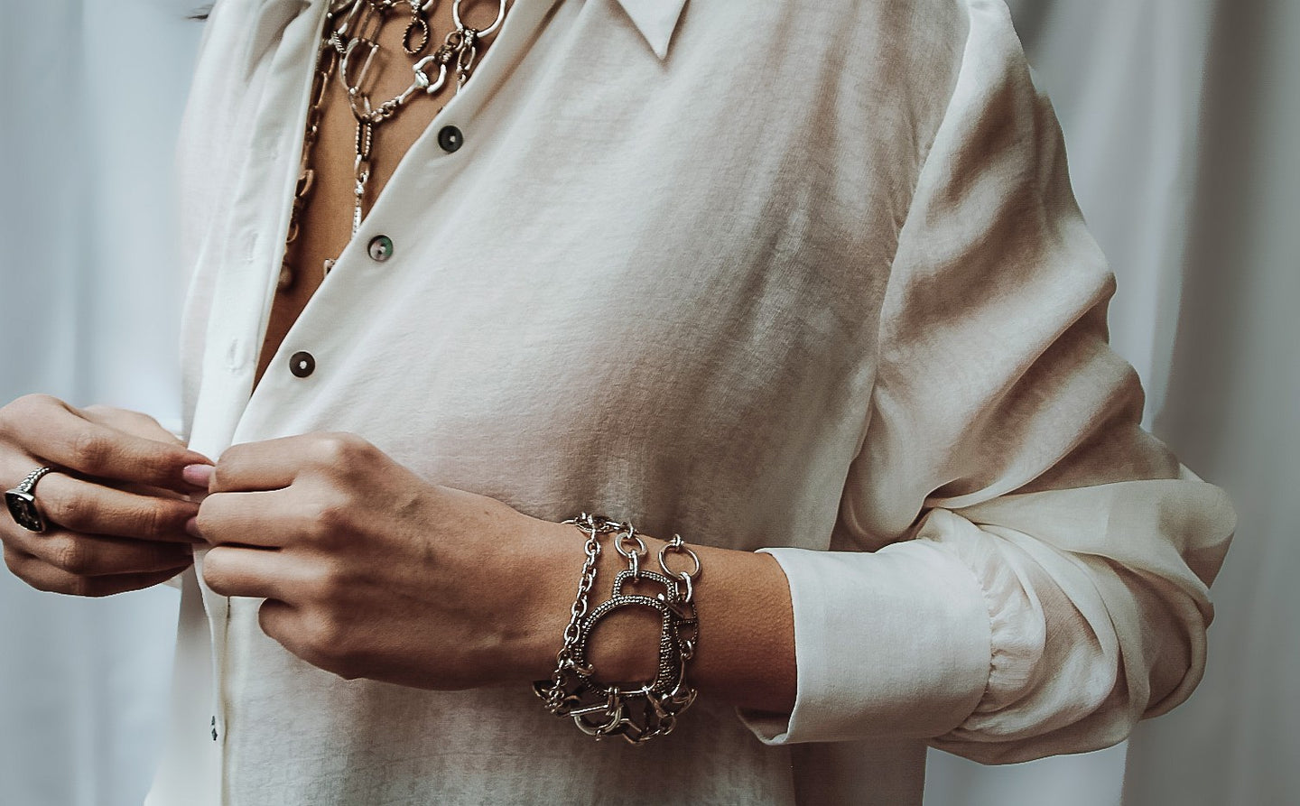 Vincent Chain Bracelet in Gold