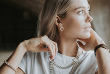 Small Equestrian Bit Earrings | Diamond - Vincent Peach Fine Jewelry