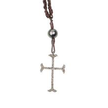 Just Charmed Pavé Cross - Vincent Peach Fine Jewelry