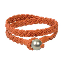 Lagos Double Wrap Bracelet, Tahitian - Hottest Designer Pearl and Leather Jewelry | VINCENT PEACH
 - 5