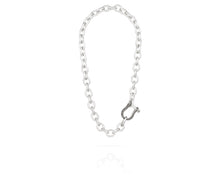 Shackle Chain Necklace | Diamond - Vincent Peach Fine Jewelry