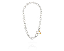 Shackle Chain Necklace | Diamond