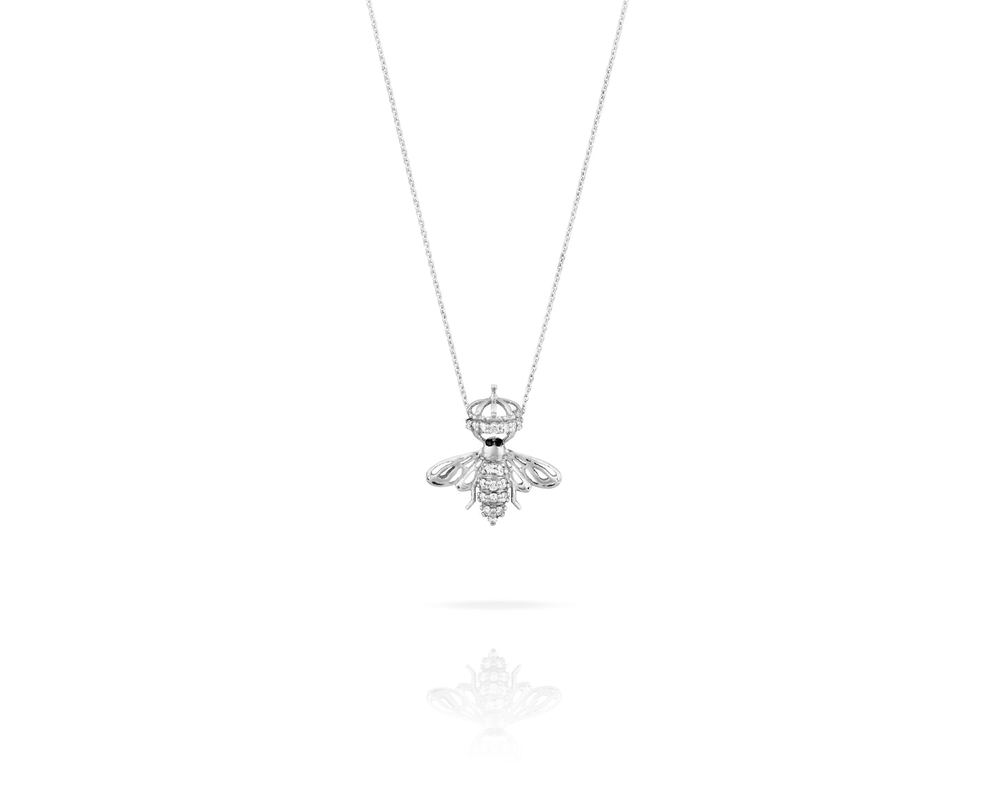 Flying Bee Charm Necklace – Rebecca Accessories