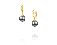Tahitian Gold Drop Earrings - Vincent Peach Fine Jewelry