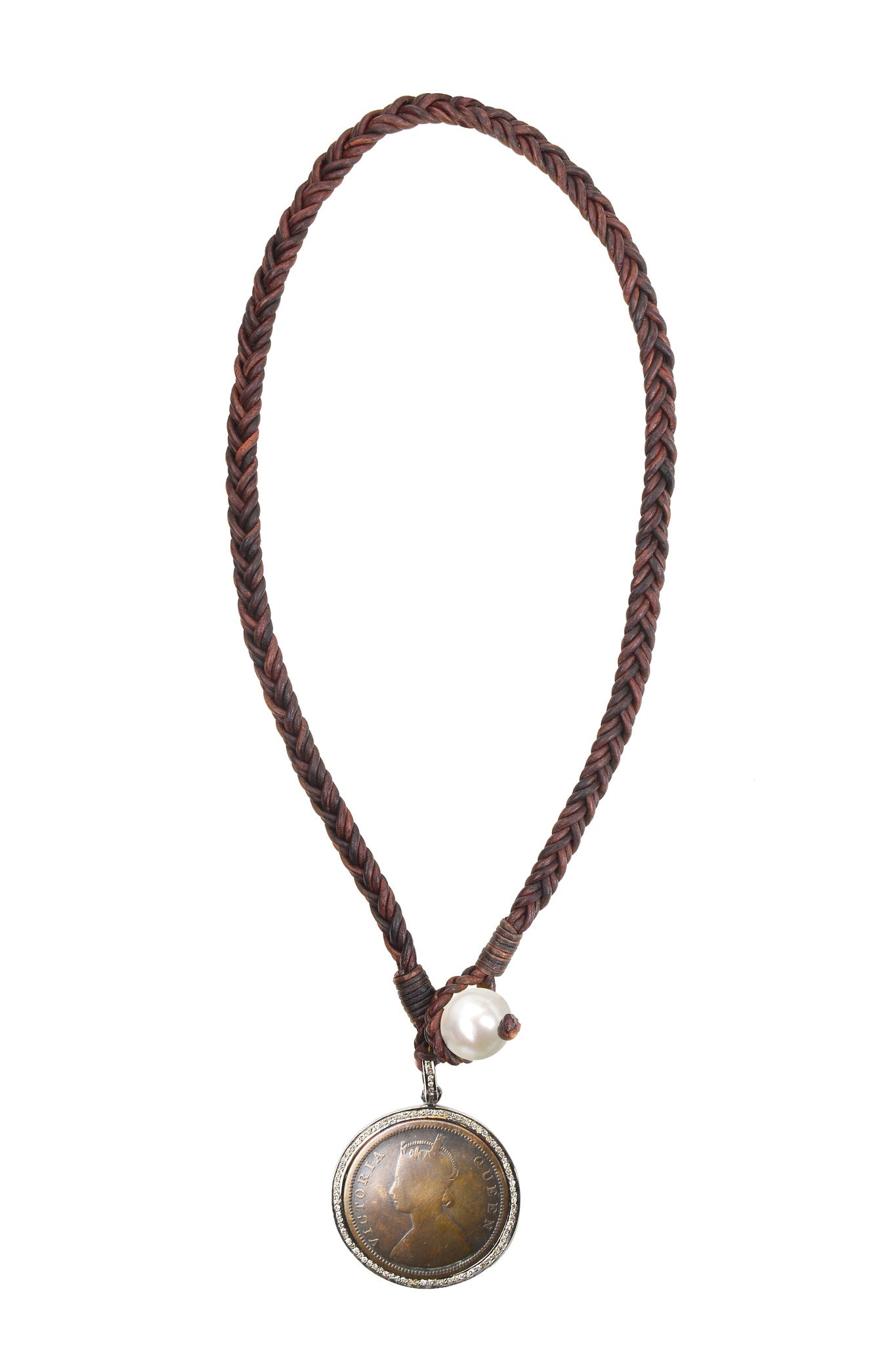 Queen victoria clearance coin necklace