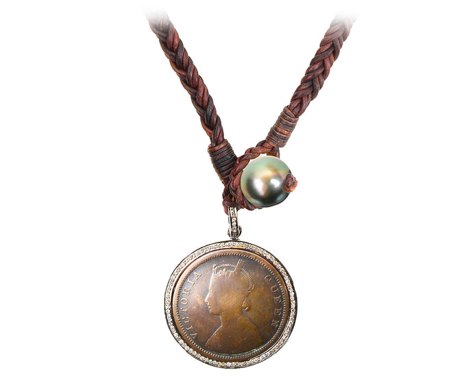 Queen Victoria Coin Necklace