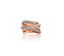2.14ct Diamond 18kt Gold Multi-Band Ring