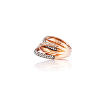 2.14ct Diamond 18kt Gold Multi-Band Ring