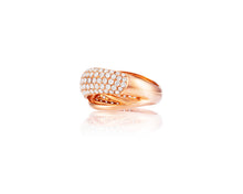 2ct Diamond 18kt Rose Gold Ring