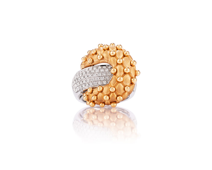 .75ct Diamond 18kt Gold Ring Nashville Vincent Peach Fine Jewelry