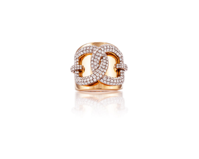 18kt Yellow Gold, 1.75ct Diamond Ring