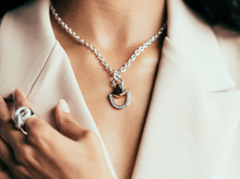 Churchill Downs Necklace | Two-Toned - Vincent Peach Fine Jewelry