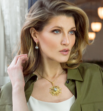 Tahitian Gold Drop Earrings - Vincent Peach Fine Jewelry