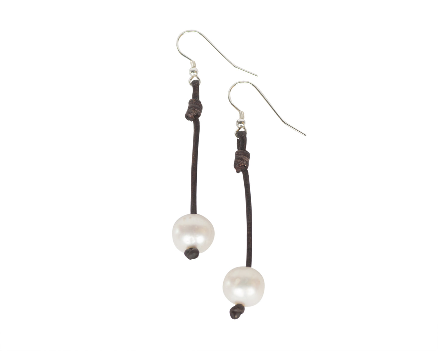 Large Freshwater Seaplicity Earrings, Length Variants - Vincent Peach Fine Jewelry
