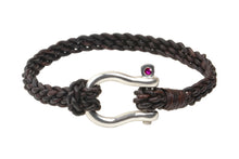 Shackle Bracelet - Hottest Designer Pearl and Leather Jewelry | VINCENT PEACH
 - 3