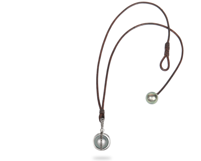 Star Crossed Pinfold Necklace - Vincent Peach Fine Jewelry