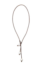 Three Pearls in a Pod Necklace, Freshwater - Vincent Peach Fine Jewelry