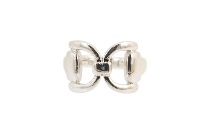 Tied Bit Ring - Hottest Designer Pearl and Leather Jewelry | VINCENT PEACH
 - 2