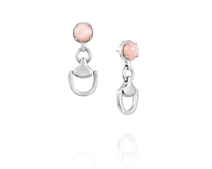 Churchill Downs Earrings | Pink Opal