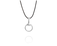 Dressage Bit Necklace | Sterling Silver - Vincent Peach Fine Jewelry