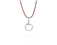 Dressage Bit Necklace | Sterling Silver - Vincent Peach Fine Jewelry