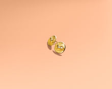 Trojan Coin Earrings | Gold