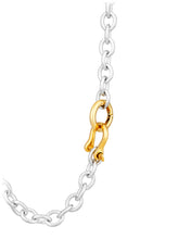 Petite Shackle Chain Necklace | Gold - Vincent Peach Fine Jewelry