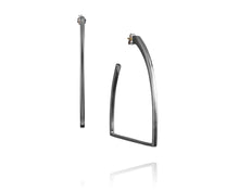 Stirrup Hoop Earrings - Vincent Peach Fine Jewelry