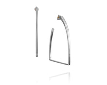 Stirrup Hoop Earrings - Vincent Peach Fine Jewelry