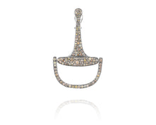 Large Equestrian Bit Earrings | Diamond