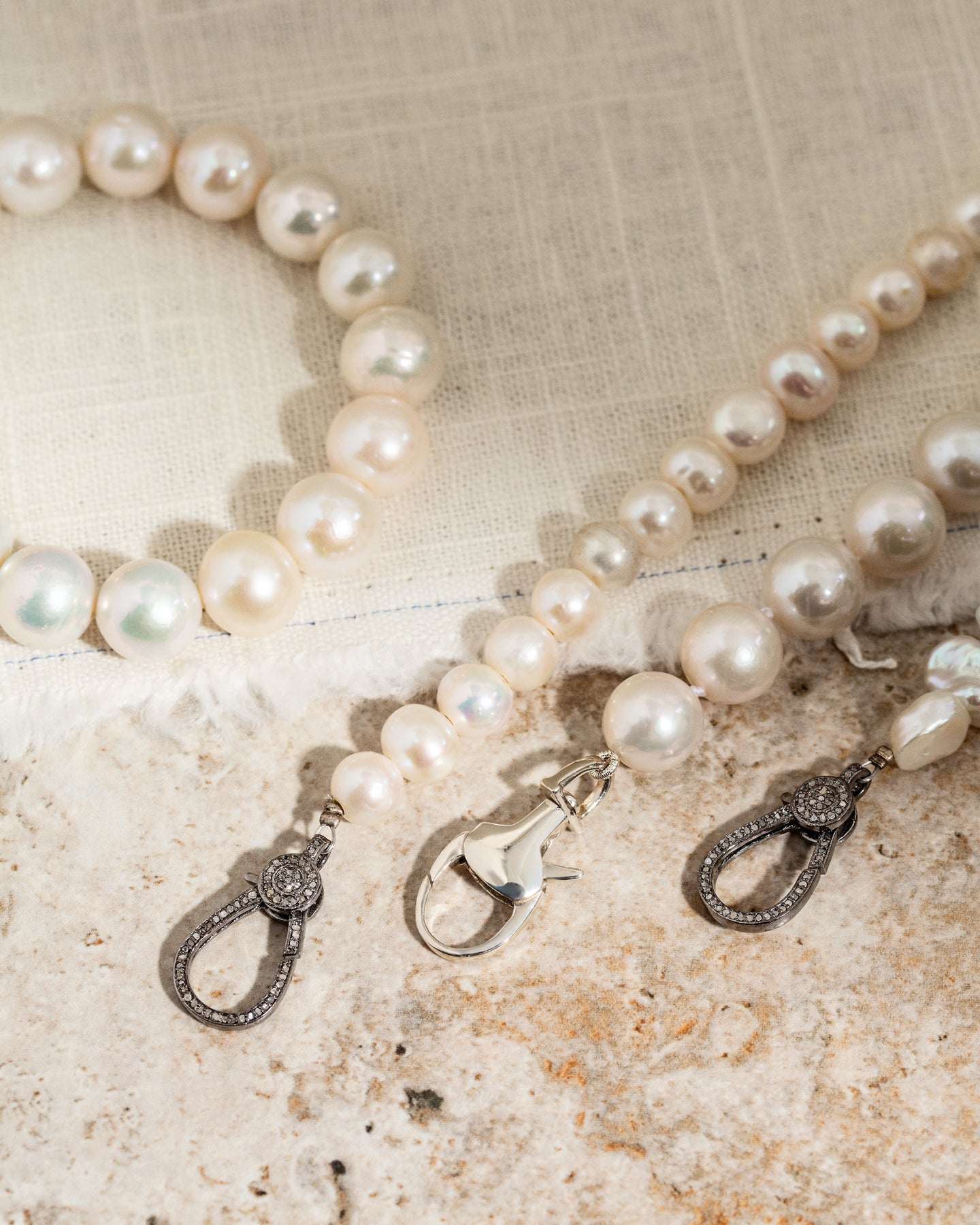 Freshwater Keshi Pearl Lariat – Vincent Peach Fine Jewelry