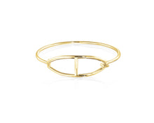 Kingston Buckle Bangle | Sterling Silver - Vincent Peach Fine Jewelry