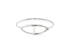 Kingston Buckle Bangle | Sterling Silver - Vincent Peach Fine Jewelry