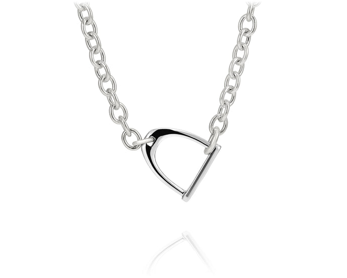 Chain Stallion Necklace - Vincent Peach Fine Jewelry